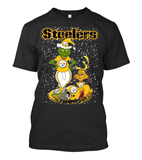 Steelers Grinchxmas Christmas Football T-Shirt