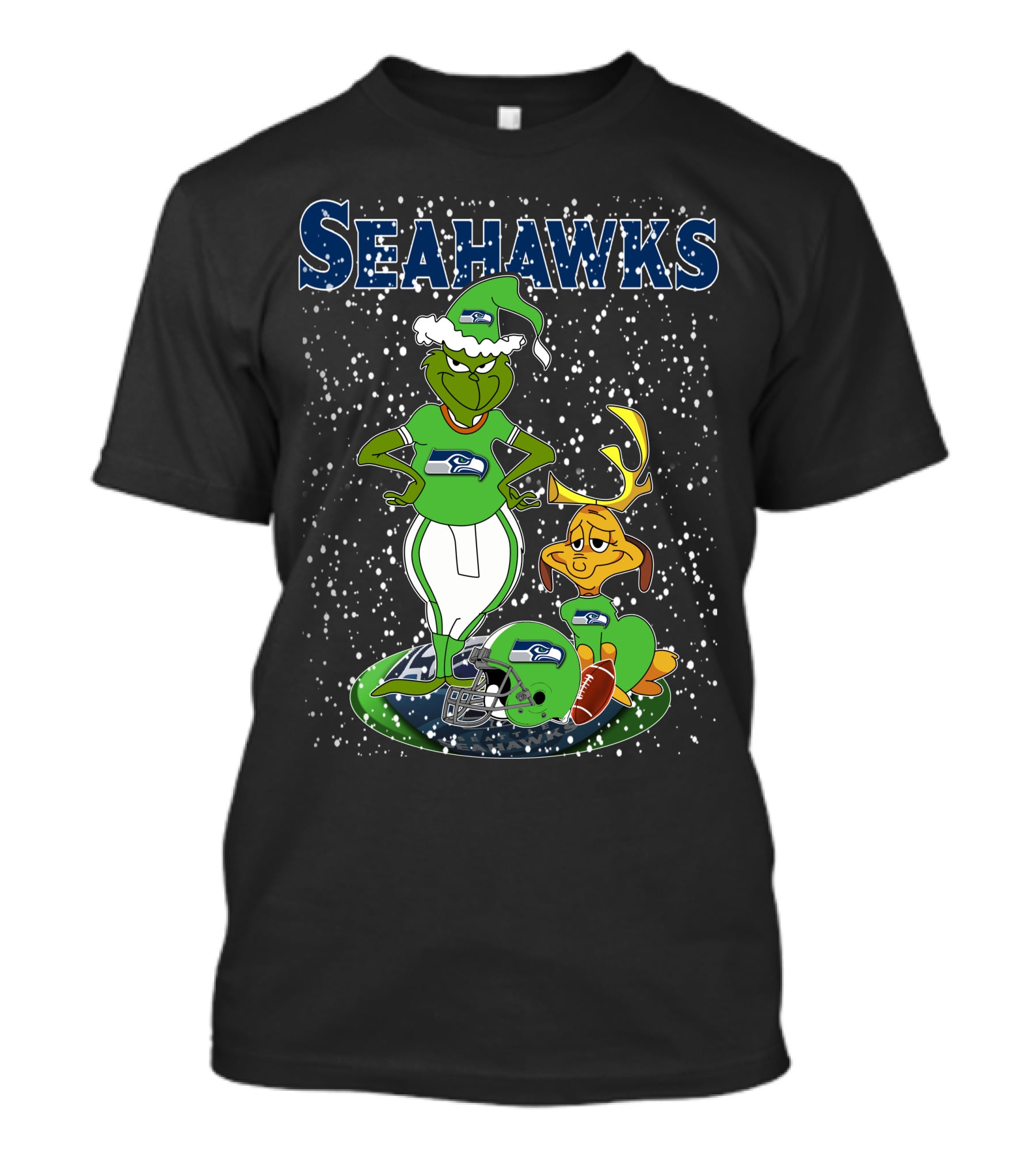 Seahawks Grinchxmas Seattle Seahawks T-Shirt