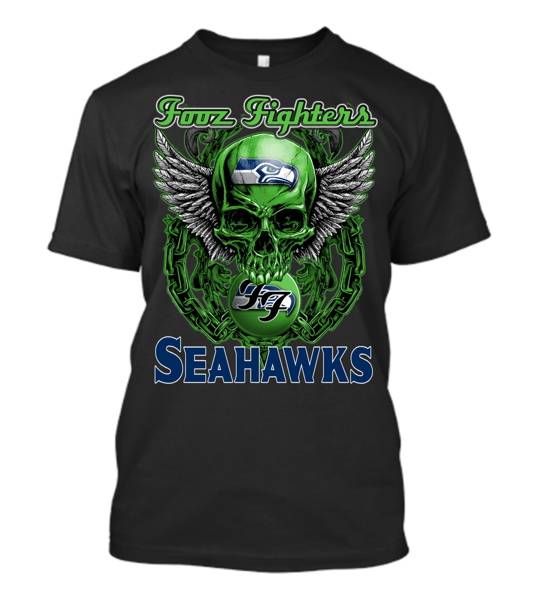 Foo Fighters Seattle Seahawks T-Shirt