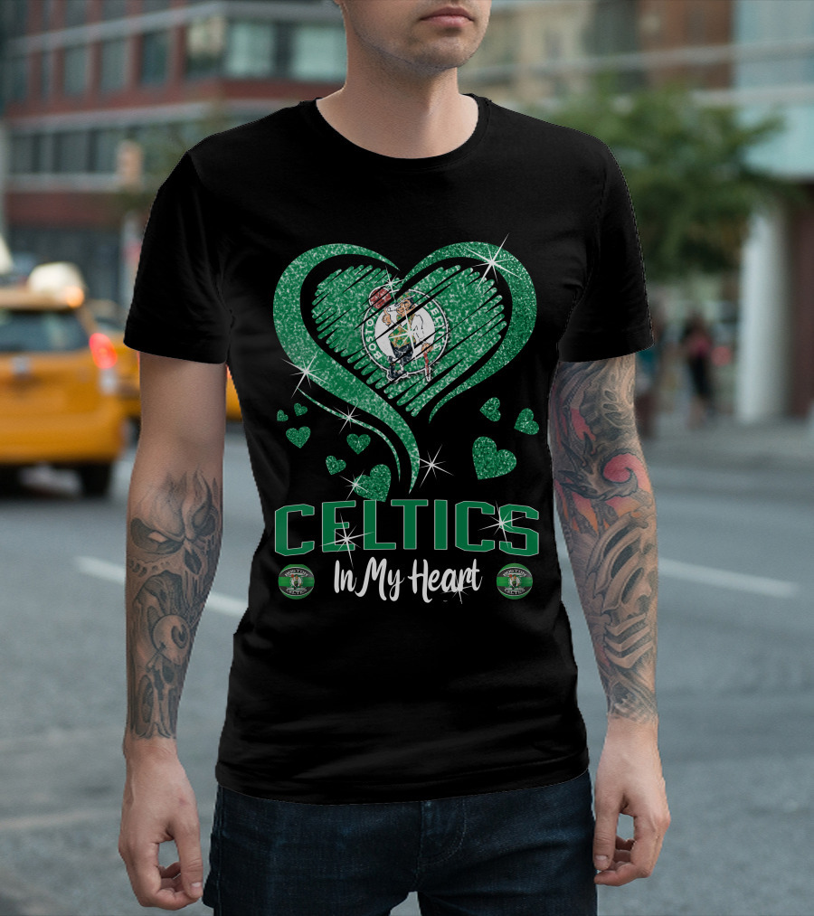 Celtics Boston In My Heart T-Shirt