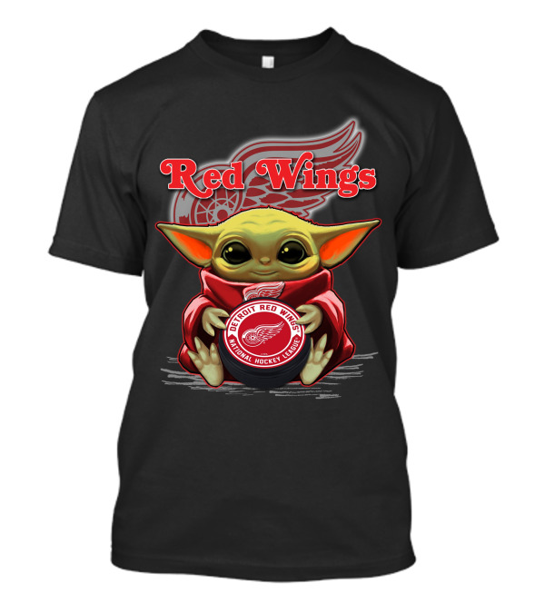 Yoda Detroit Red Wings NHL National Hockey League T-Shirt
