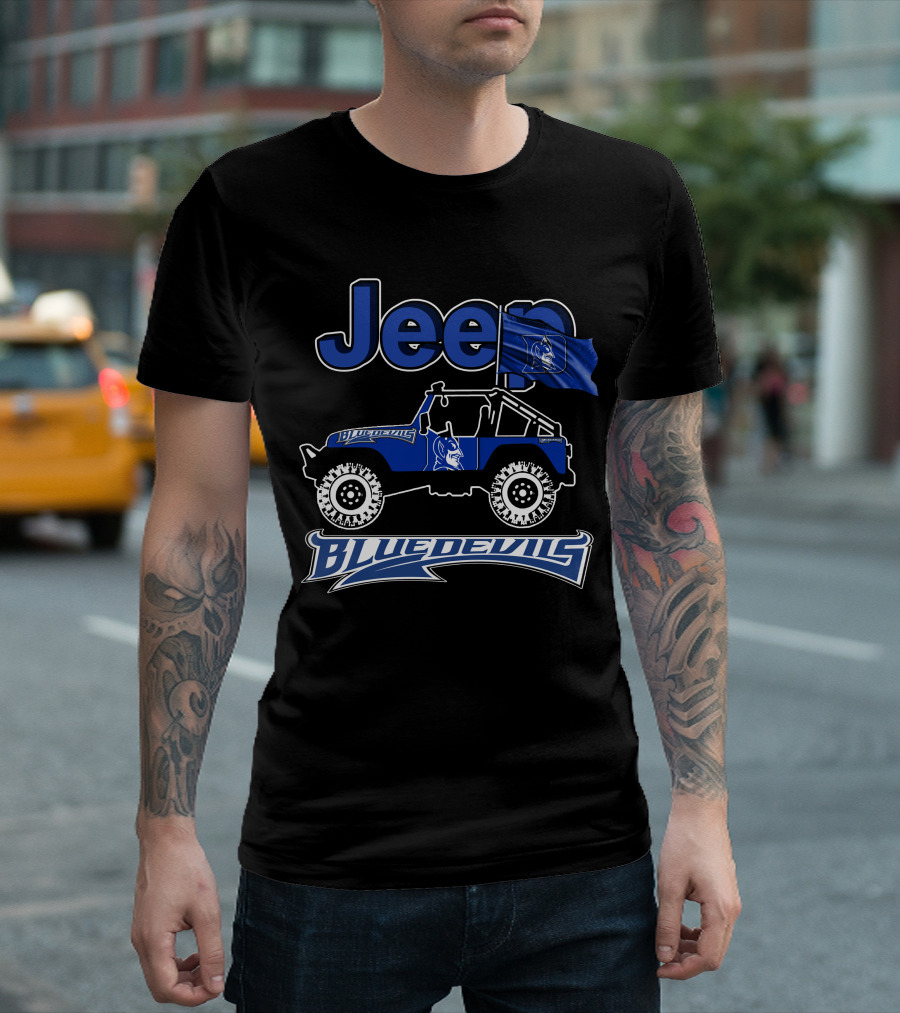 Jeep Blue Devils Off-Road Adventure T-Shirt