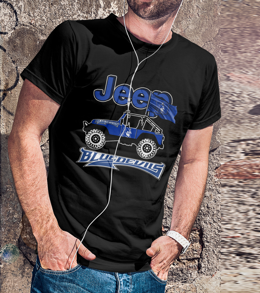Jeep Blue Devils Off-Road Adventure T-Shirt