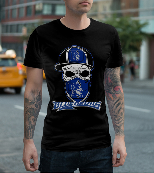 Skull Hat Blue Devils Duke T-Shirt