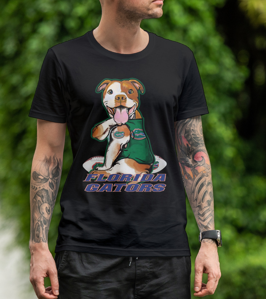 Pitbull Florida Gators Football Fan T-Shirt