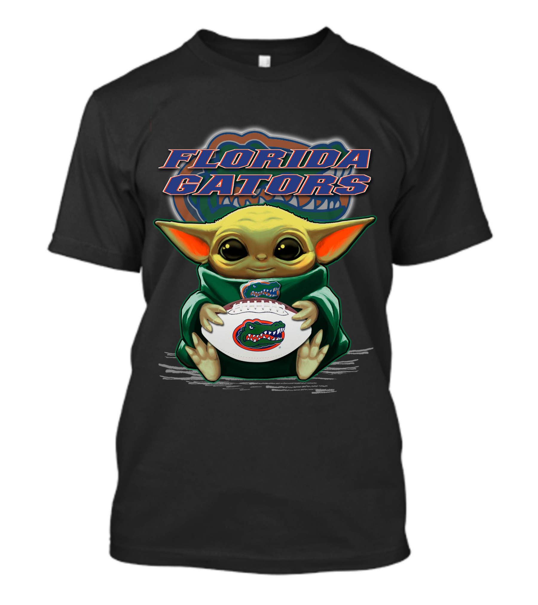 Florida Gators Yoda Football Fan T-Shirt