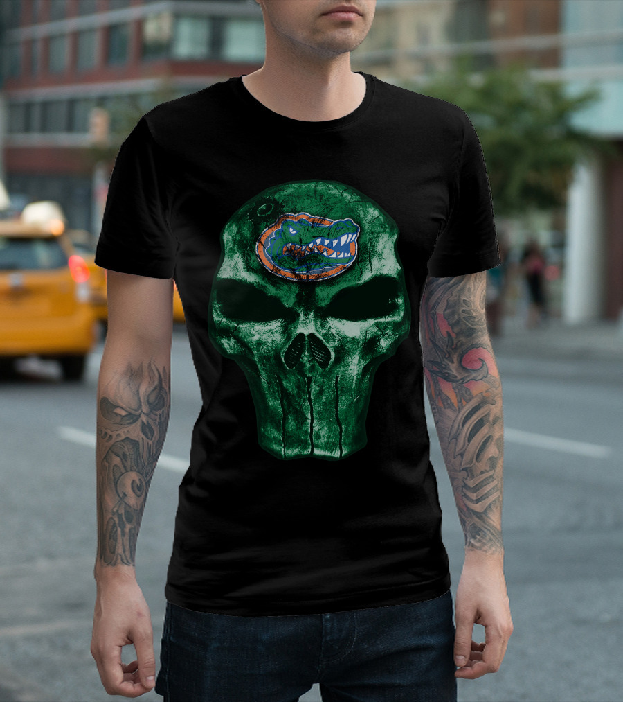 Skull Florida Gators T-Shirt
