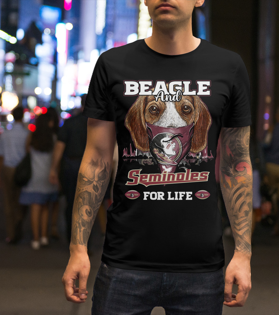Beagle And Seminoles For Life T-Shirt