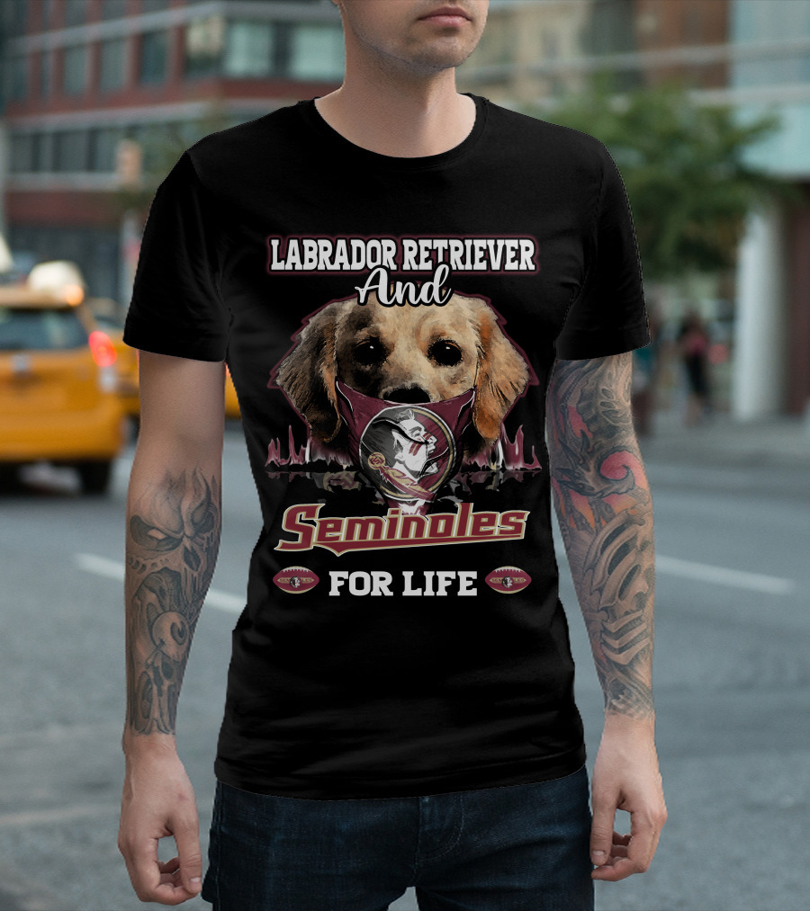 Labrador Retriever and Seminoles for Life T-Shirt