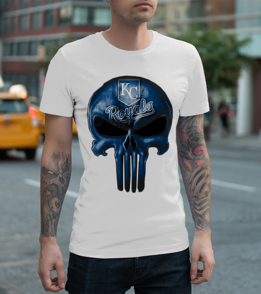 KC Royals Skull T-Shirt