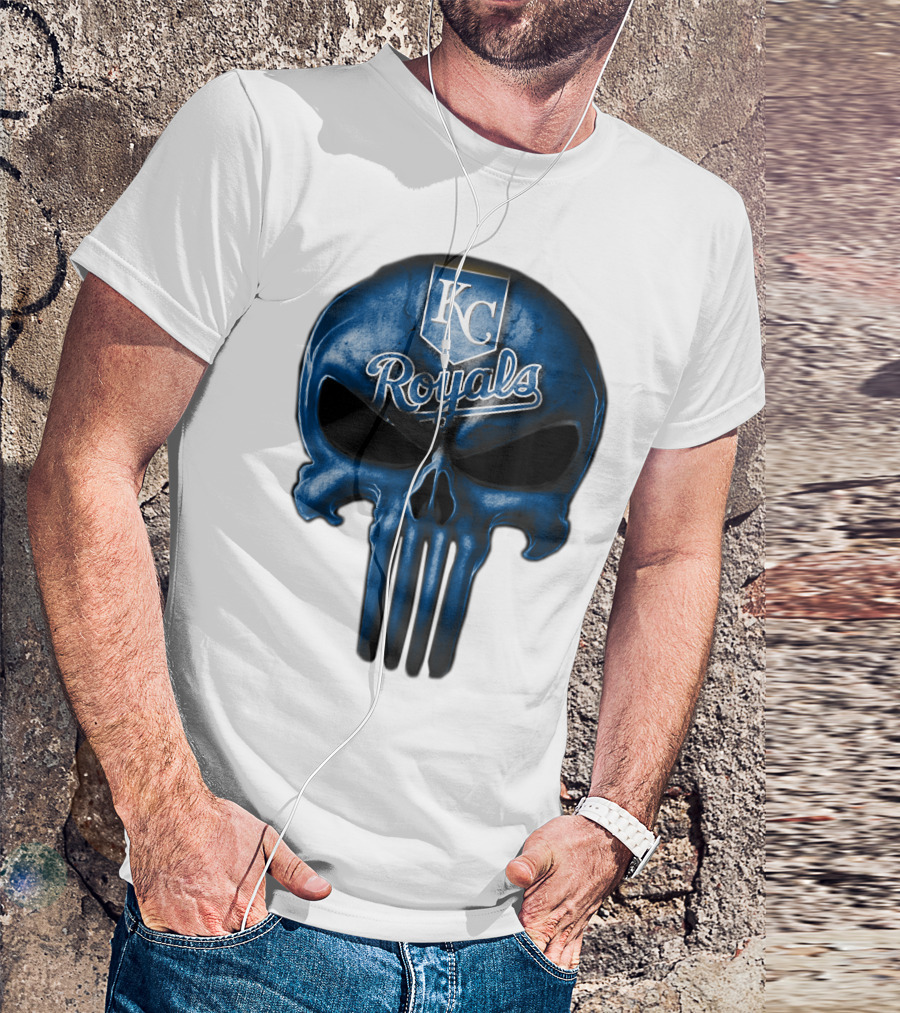 KC Royals Skull T-Shirt