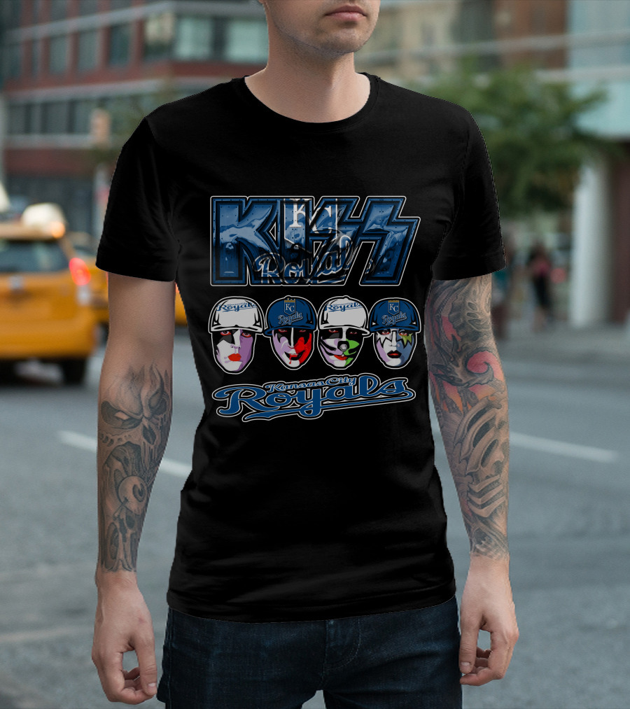 KISS Royals Kansas City Royals T-Shirt