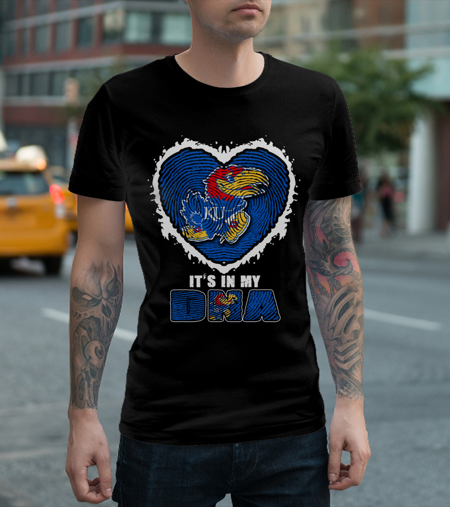 Kansas Jayhawks It's in My DNA T-Shirt