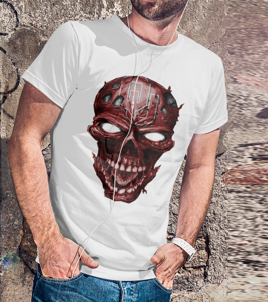 OU Skull Oklahoma Sooners T-Shirt