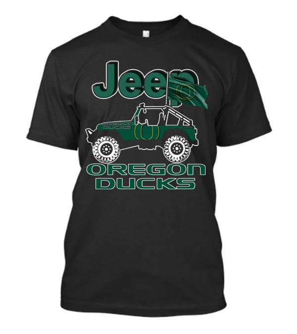 Jeep Oregon Ducks Off-Road Enthusiast Top T-Shirt