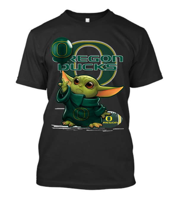 Yoda Oregon Ducks Football Mascot T-Shirt