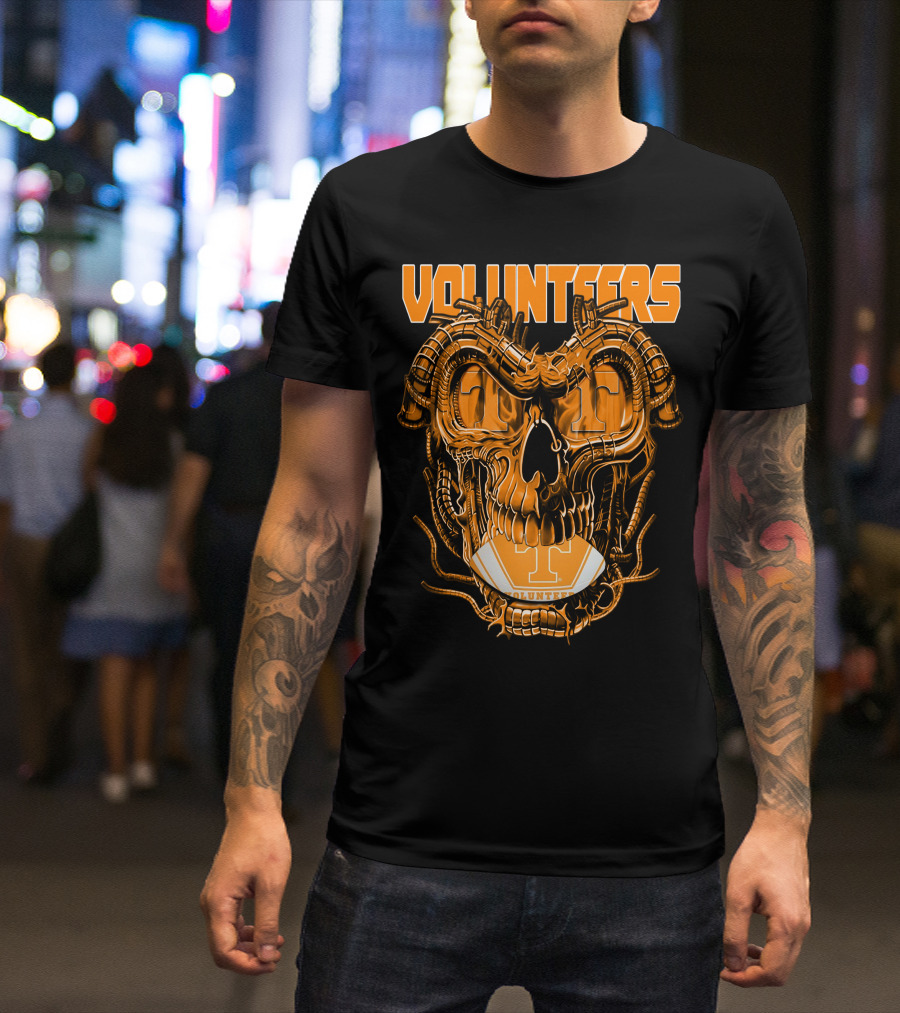Volunteers Dragonskull Tennessee Football T-Shirt