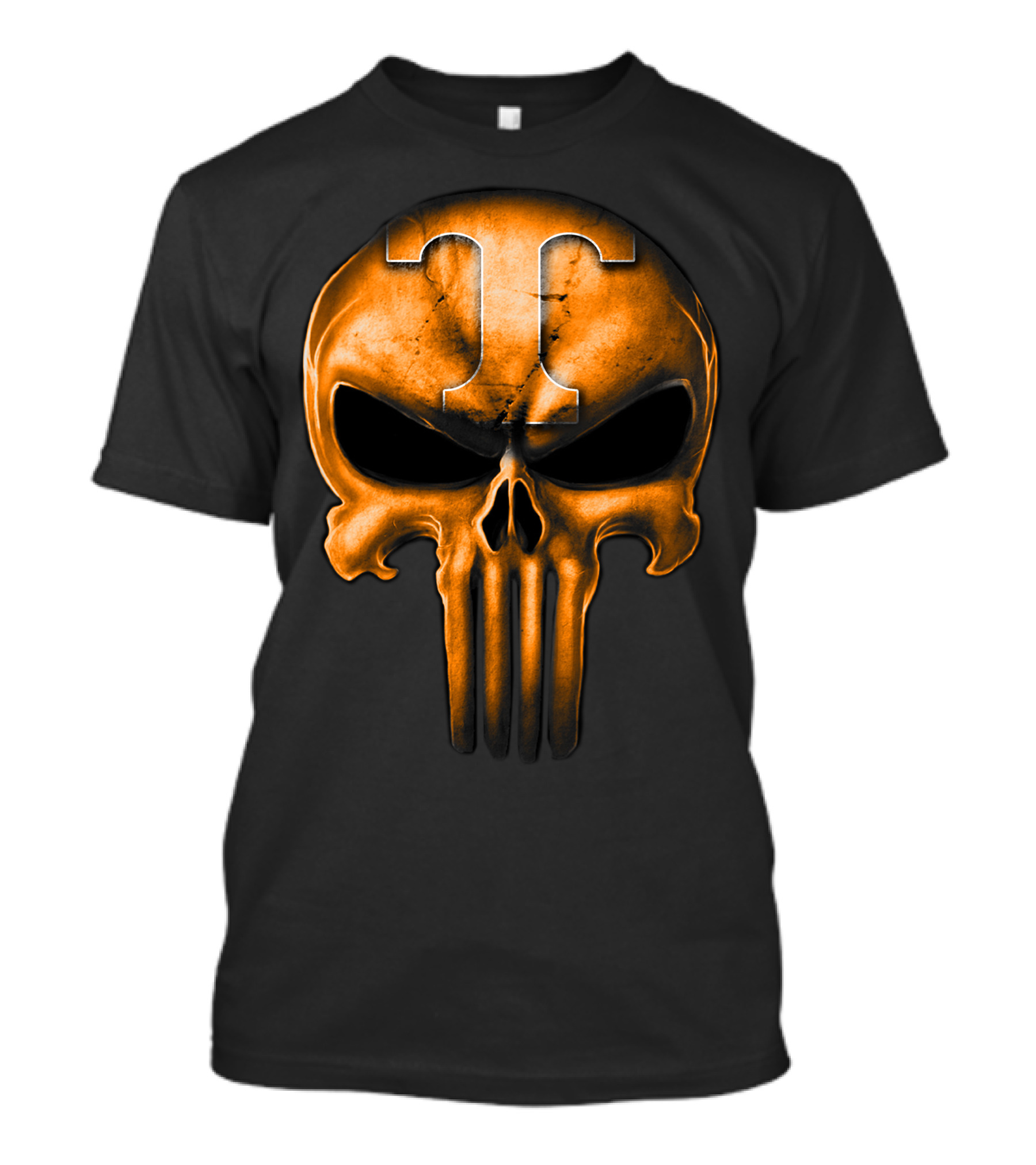 Skull T Logo Tennessee Volunteers T-Shirt