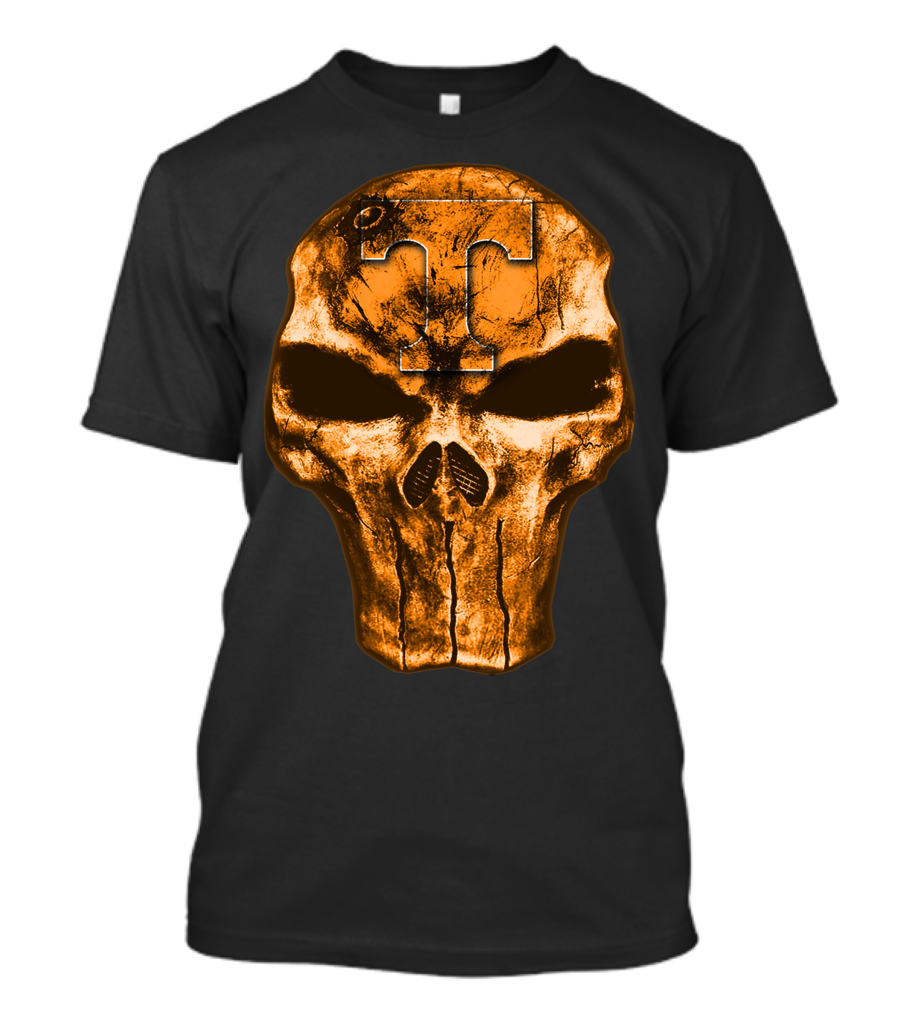 Skull Tennessee Volunteers T T-Shirt