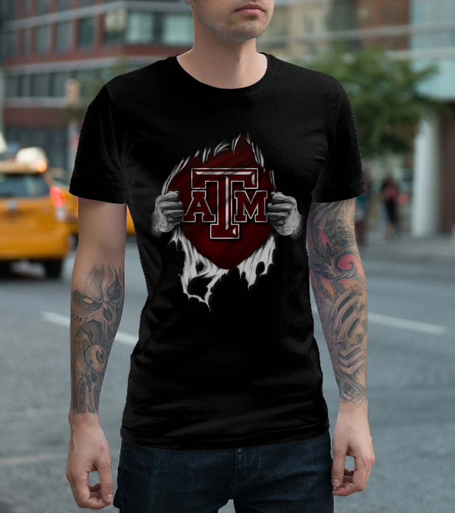 Texas A&M Aggies Ripped T-Shirt