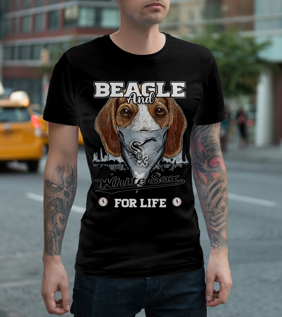 Beagle and White Sox For Life T-Shirt