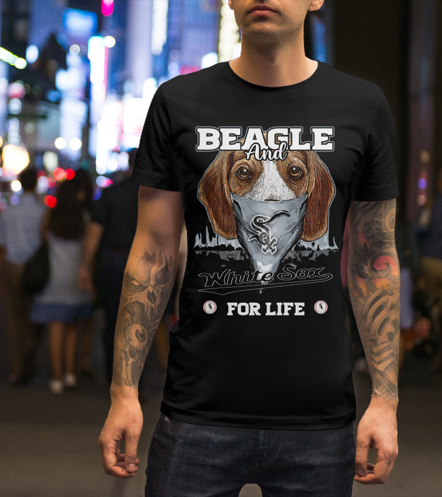 Beagle And White Sox For Life T-Shirt