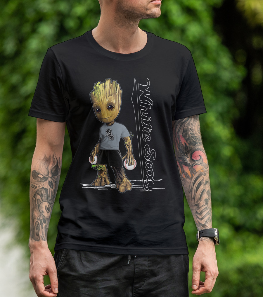 Groot Chicago White Sox Baseball Fan T-Shirt