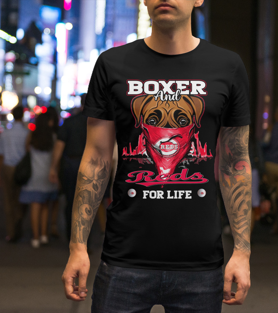 Boxer And Reds For Life T-Shirt
