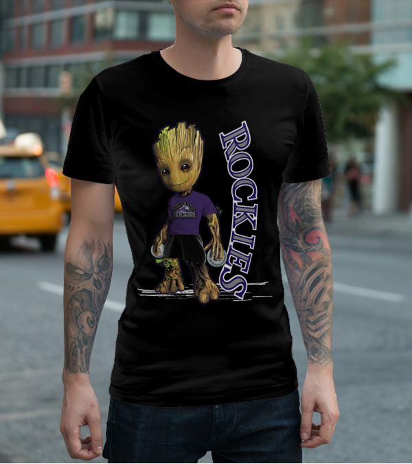 Groot Colorado Rockies Rockies T-Shirt