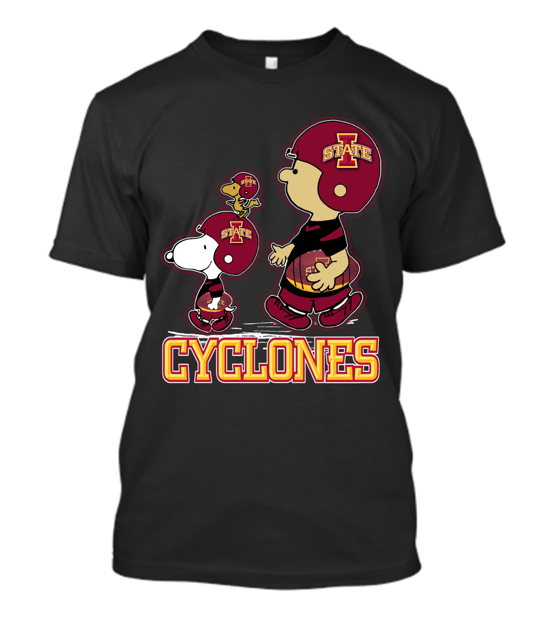 Snpfootball Cyclones Iowa State Peanuts Collection T-Shirt