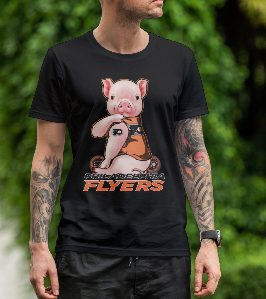 Philadelphia Flyers Pig Mascot T-Shirt