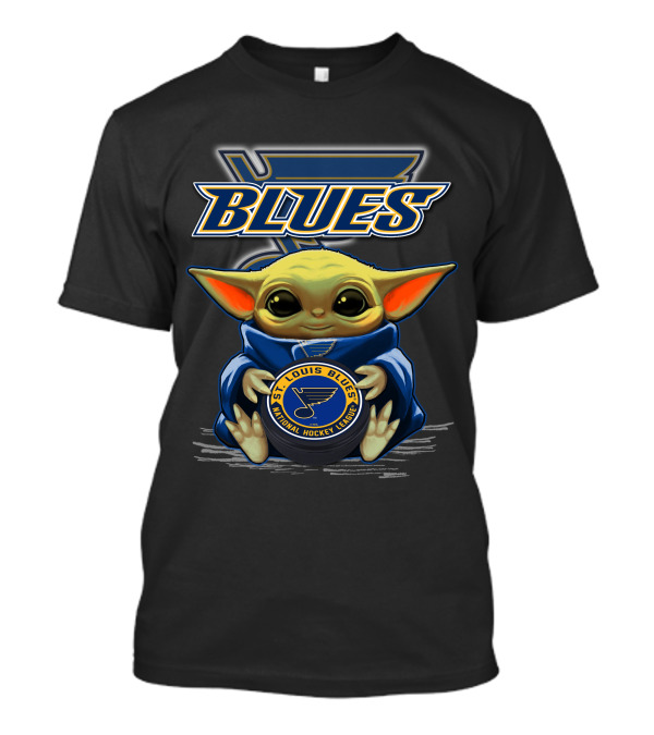Yoda St. Louis Blues National Hockey League T-Shirt