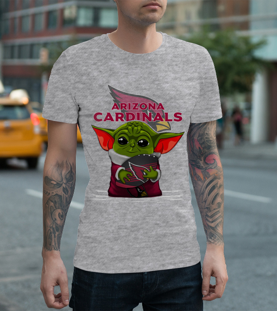 Arizona Cardinals Yoda Football Fan T-Shirt