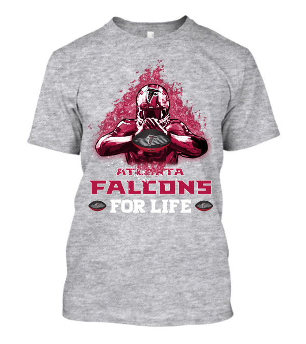 Atlanta Falcons For Life Football Player Armor T-Shirt