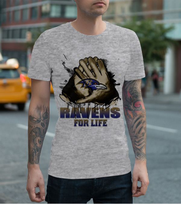 Ravens For Life Baltimore 28 T-Shirt