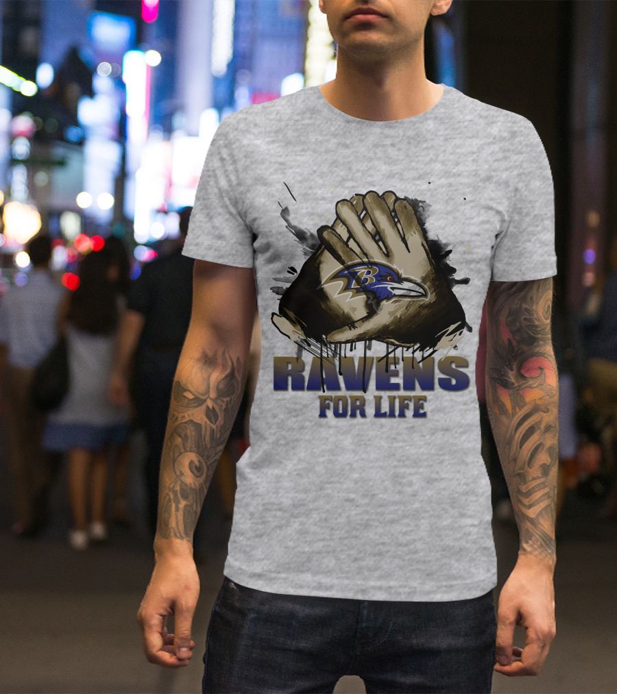 Ravens For Life Baltimore 28 T-Shirt