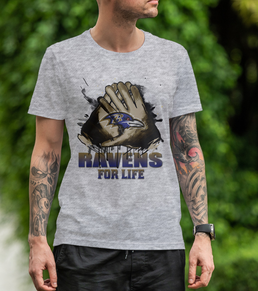 Ravens For Life Baltimore 28 T-Shirt
