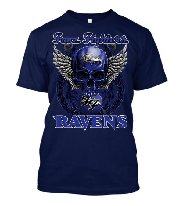 Foo Fighters Ravens Baltimore F7 T-Shirt