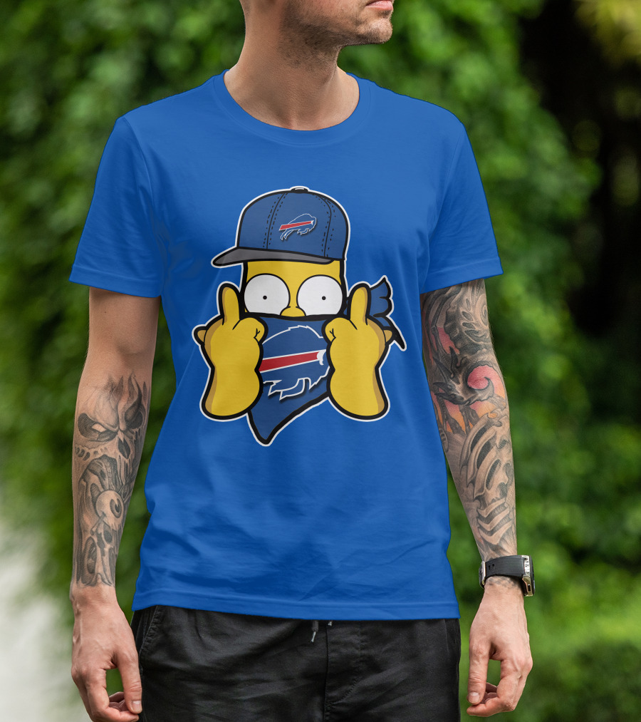 Buffalo Bills Homer Simpson T-Shirt