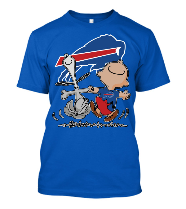 Buffalo Bills Peanuts Dancing Snoopy T-Shirt