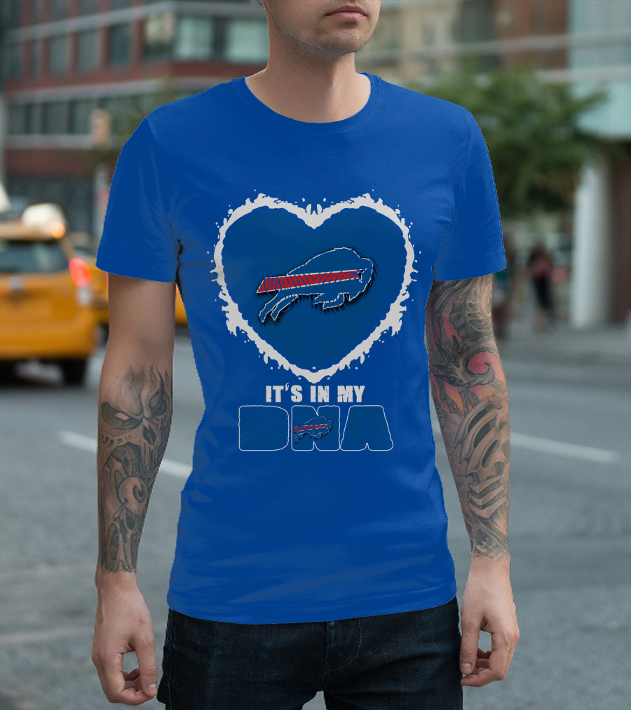 Buffalo Bills Heart It's in My DNA T-Shirt