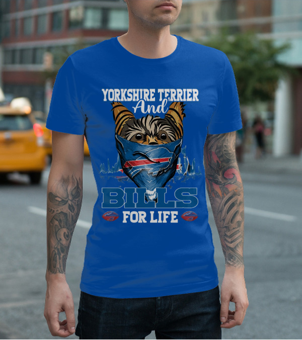 Yorkshire Terrier And Bills For Life T-Shirt