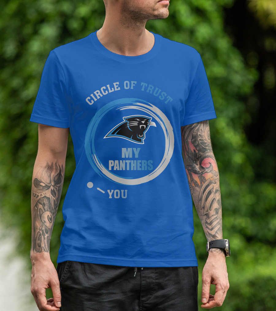 Circle Of Trust My Panthers Carolina Panthers T-Shirt