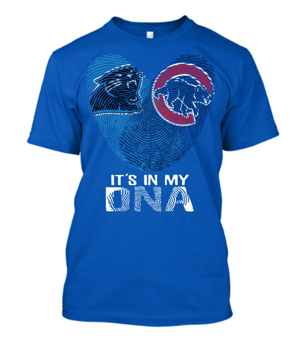 Carolina Panthers Buffalo Bills It's In My Dna T-Shirt