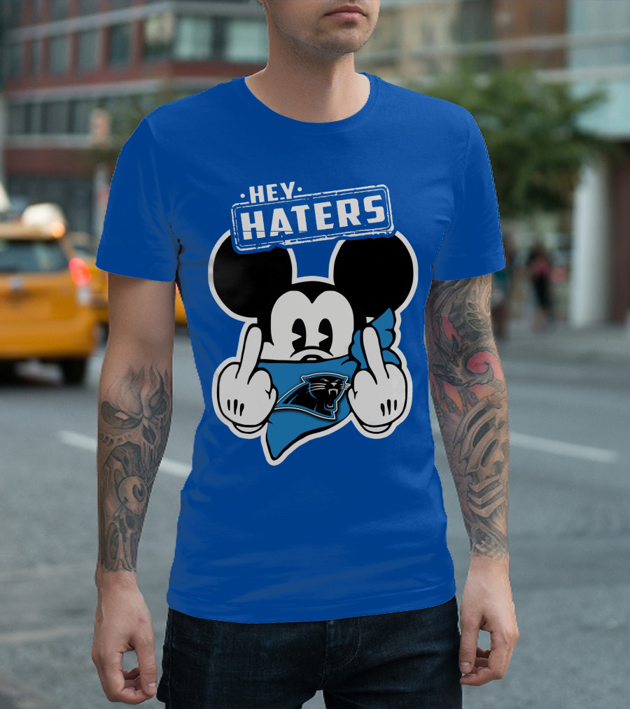 Hey Haters Carolina Panthers T-Shirt