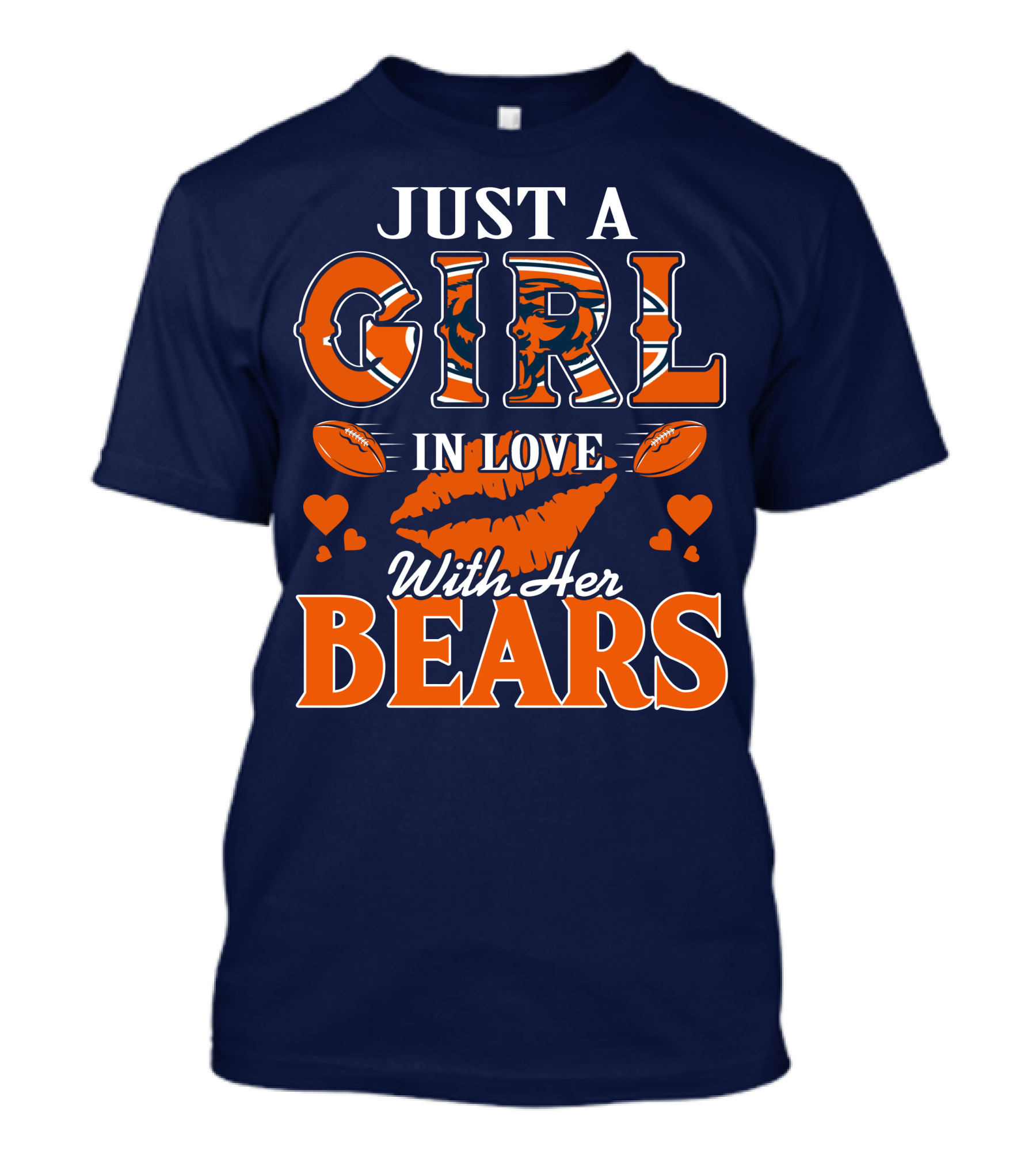 Just A Girl In Love With Her Bears T-Shirt