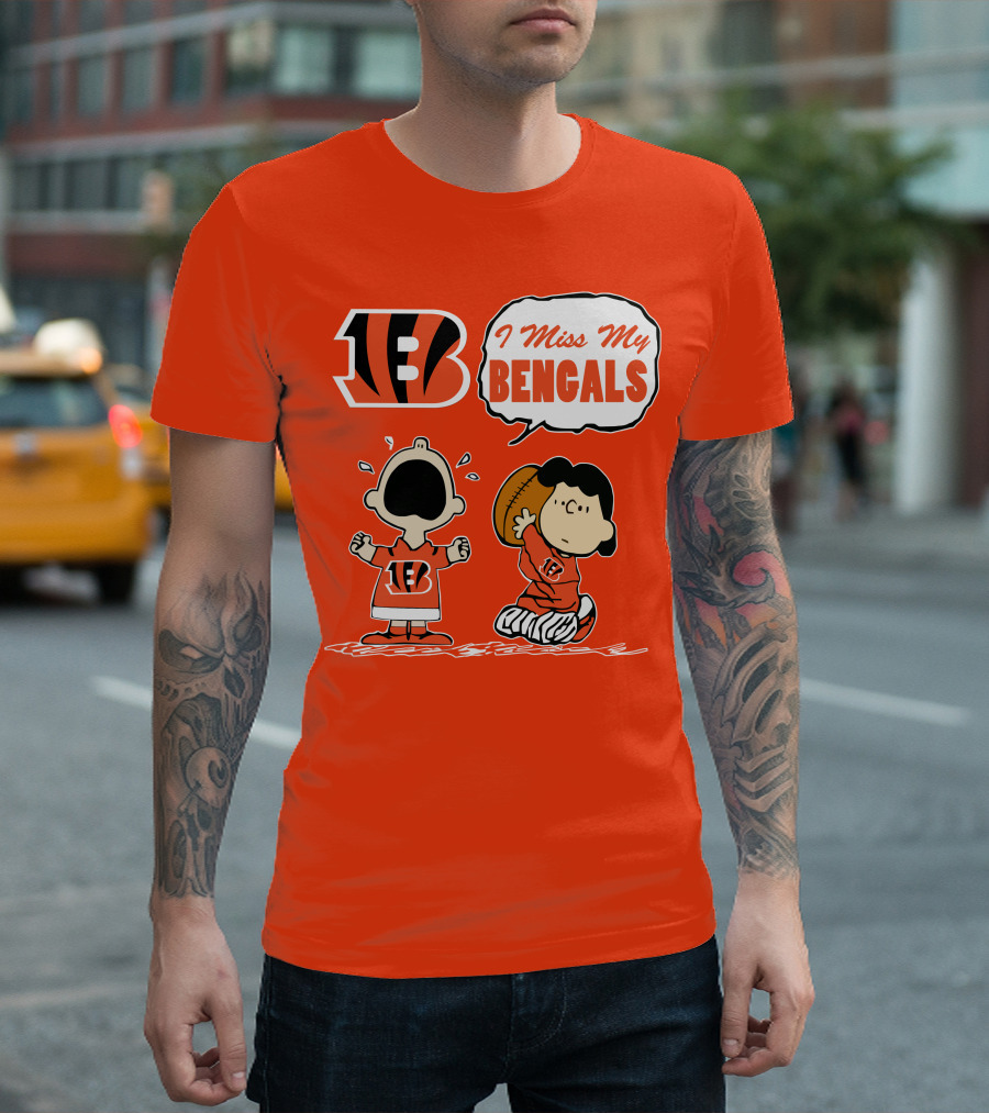 Cincinnati Bengals I Miss My Bengals T-Shirt