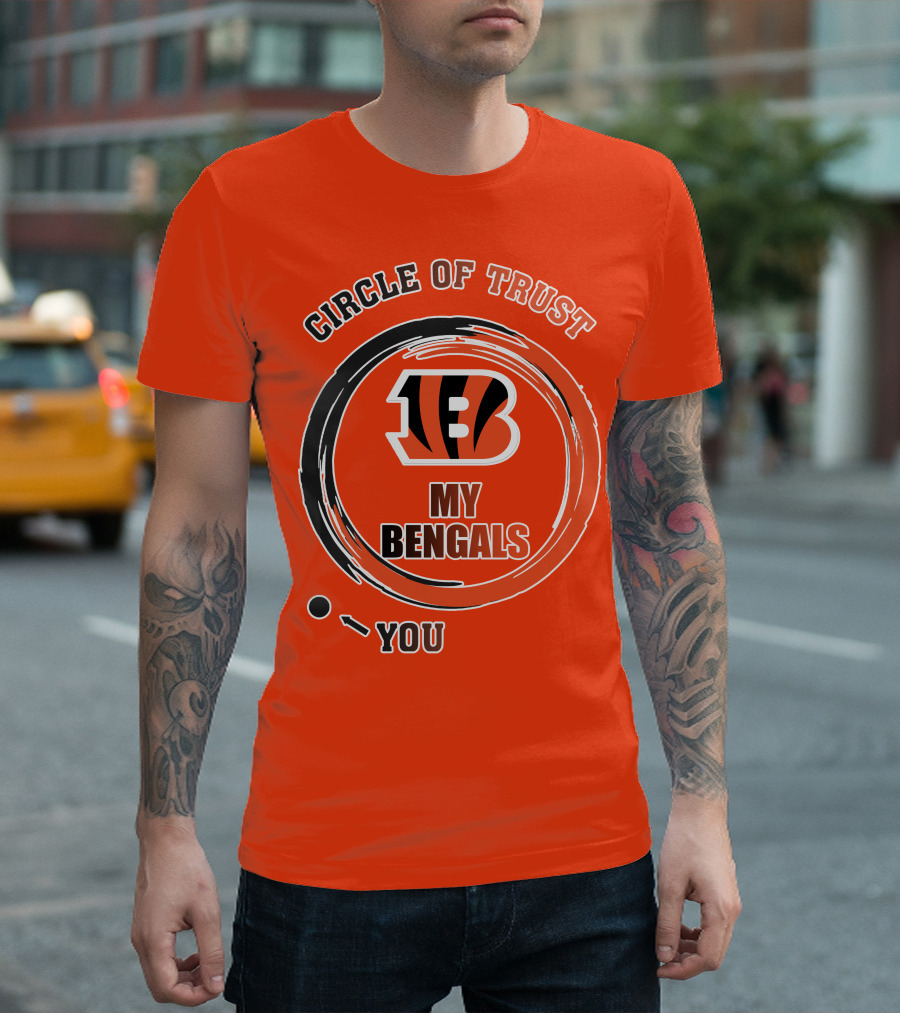 Circle Of Trust My Bengals Cincinnati Bengals T-Shirt