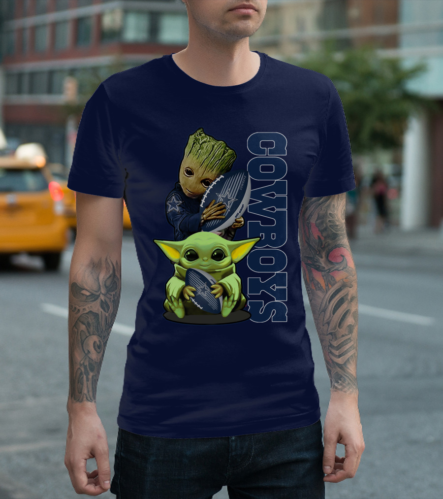 Grzd DALLAS COWBOYS COWBOYS Football Character T-Shirt