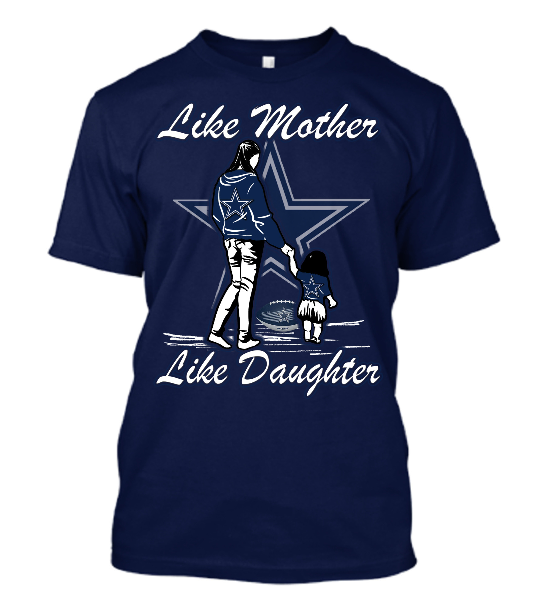 Like Mother Like Daughter Lmld Dallas Cowboys T-Shirt